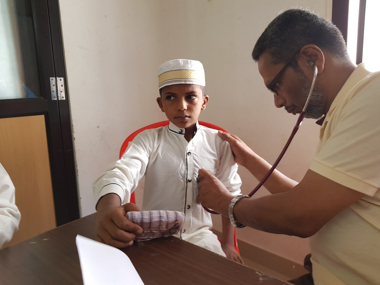 A Day With Orphan - Free Medical Checkup