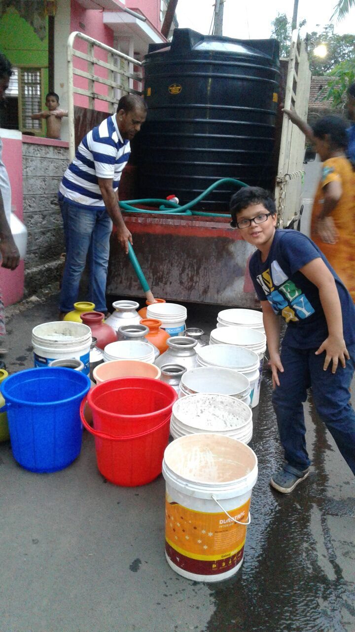 HIF Free Water Tanker Supply
