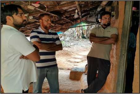 Ashiyana Before - Damaged Roof Visit