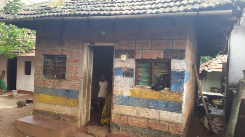 Ashiyana Before - Painted Brick Home