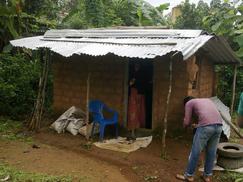Ashiyana Before - Tin Roof Hut