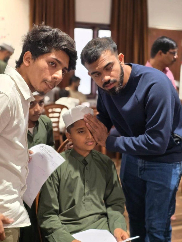 A Day With Orphan - Eye Screening