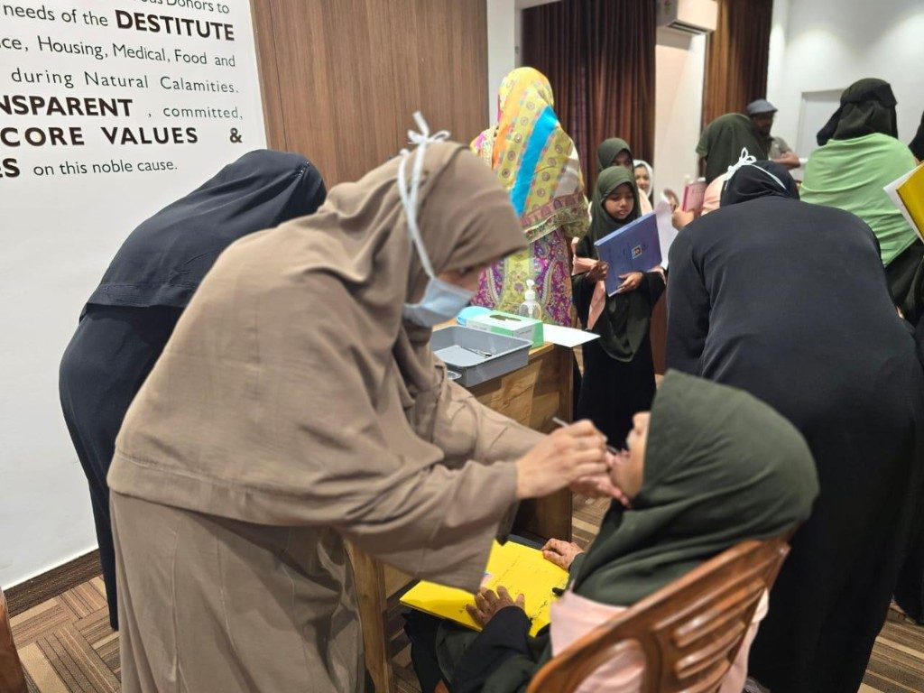 A Day With Orphan - Girls Medical Exam