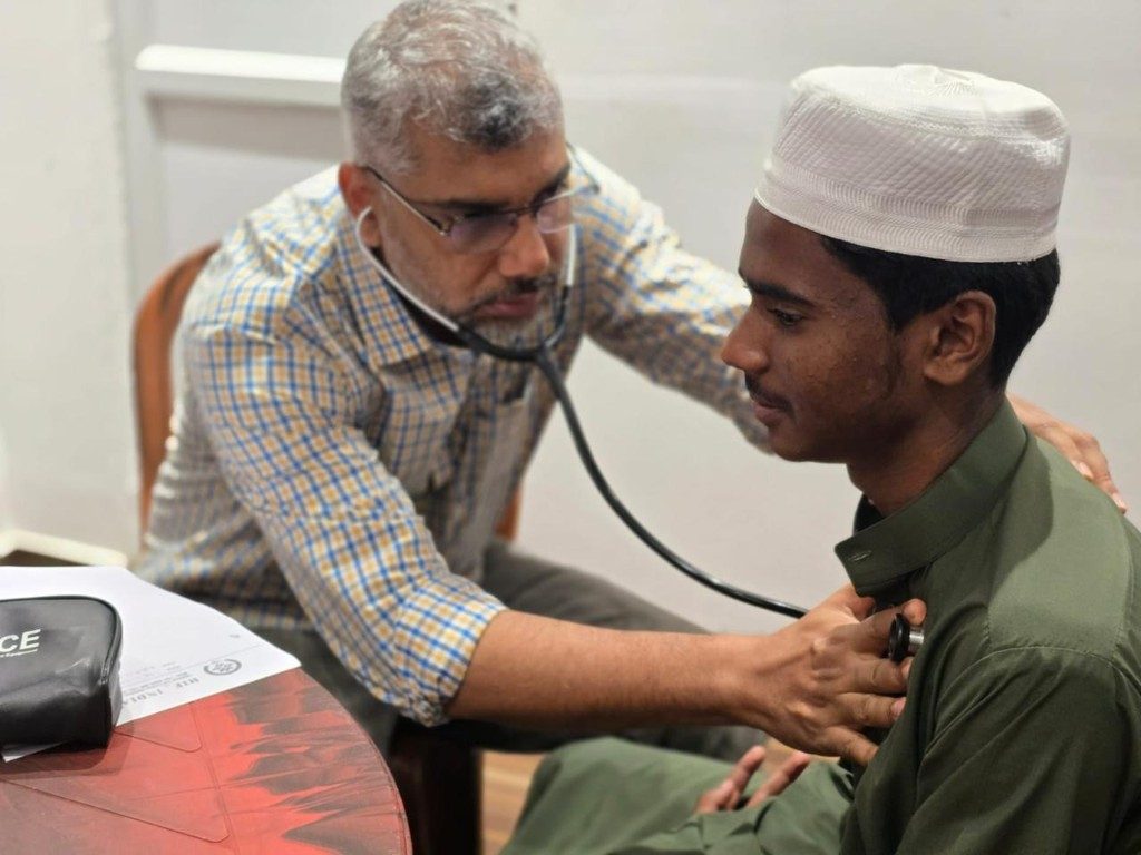 A Day With Orphan - Stethoscope Checkup