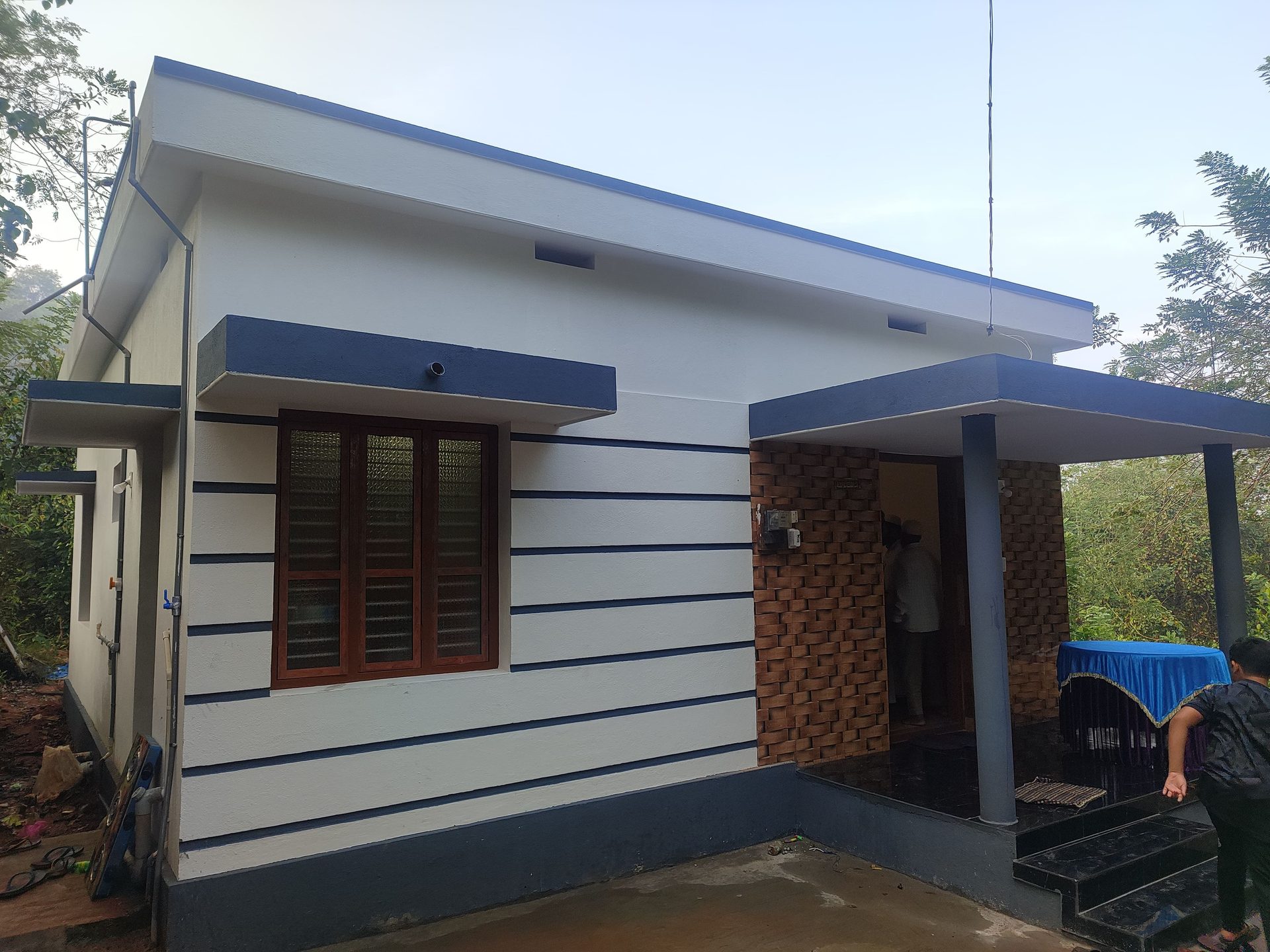 Ashiyana After - White and Blue Home